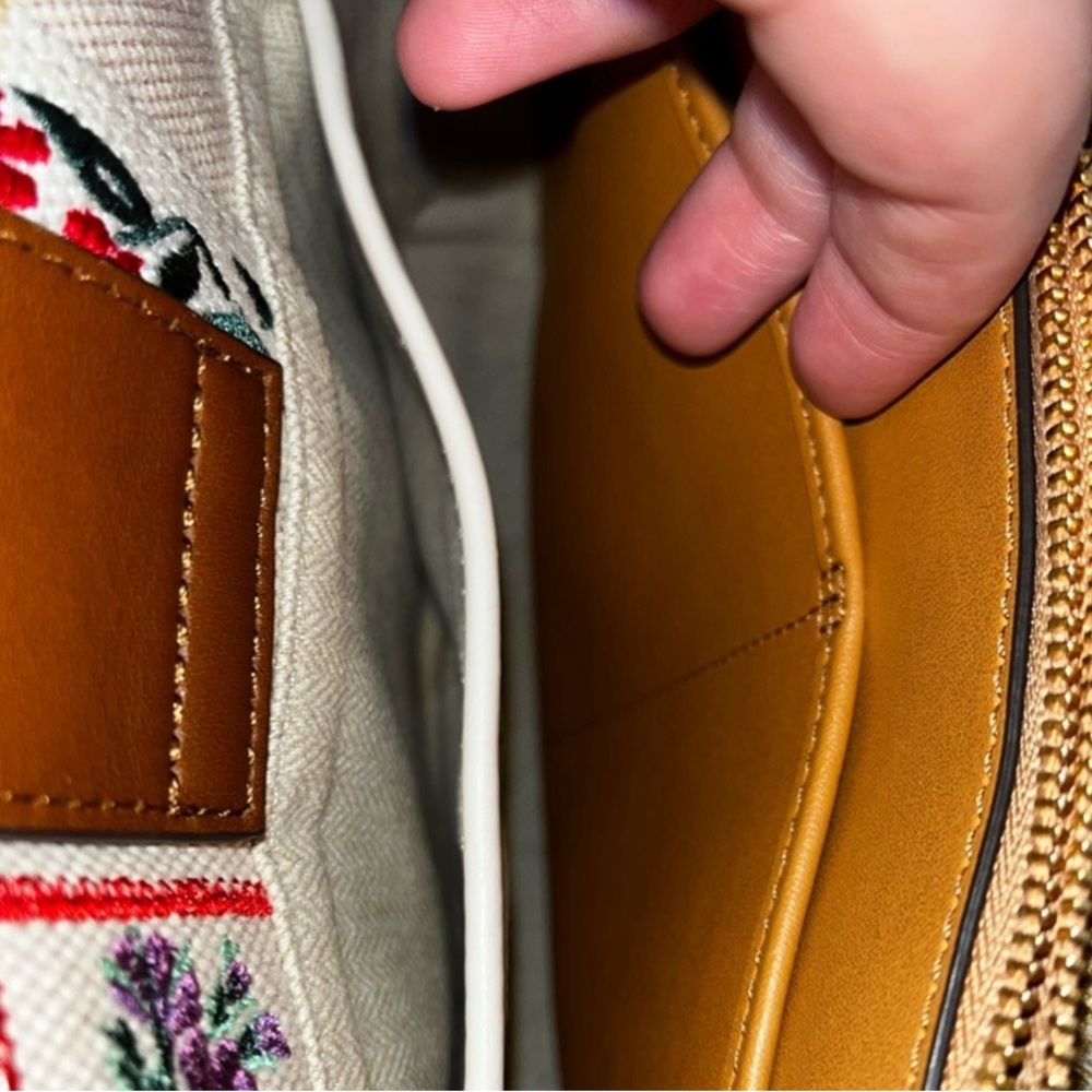 Tory Burch Webbing Patchwork Bag Purse - image 2